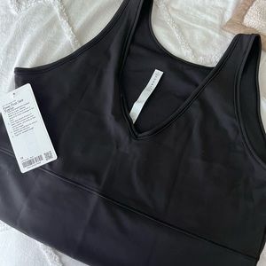 NWT Lululemon Black Power Pivot Tank